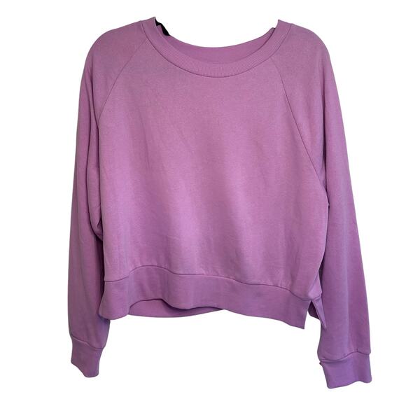 Womans Colsie fleece pink lounge crewneck sweatshirt size XL - Picture 2 of 6